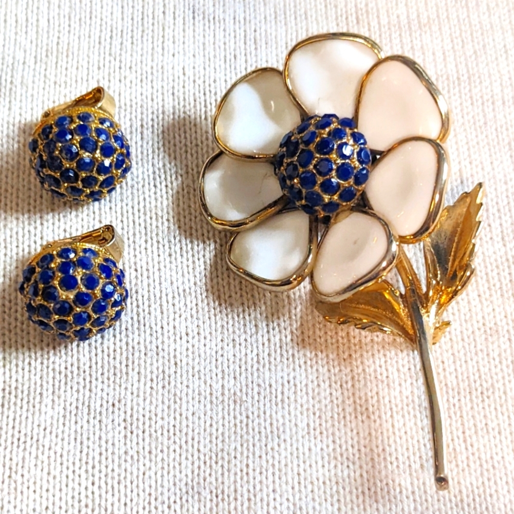 1950s Vintage Jewelry Set